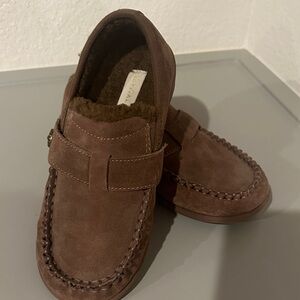 REVITALIGN Women's Brown Suede Loafers